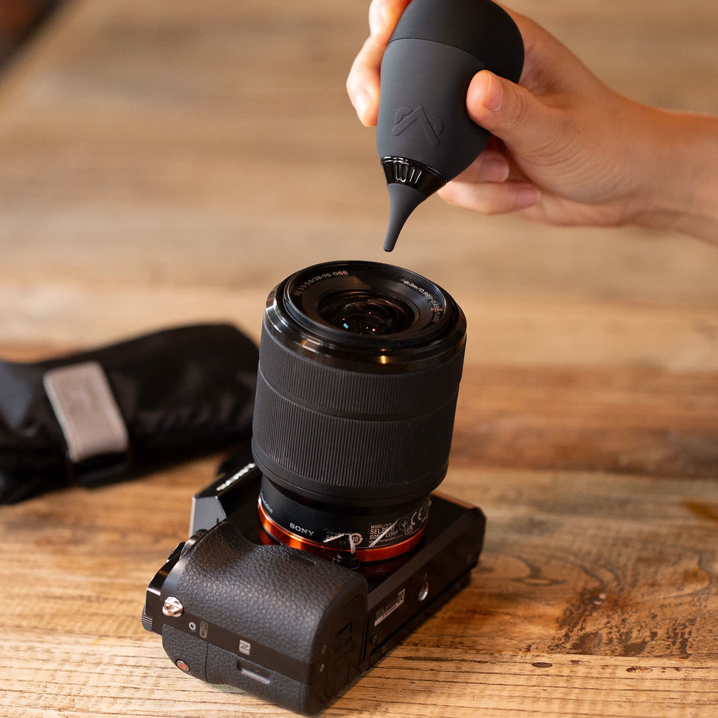 Tumbler Camera Air Blower