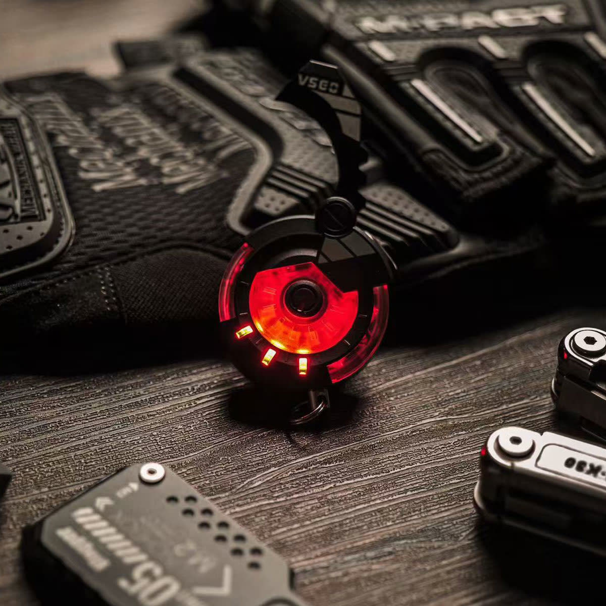 Black Snipe Mini Keychain LED Flashlight V2.0 IPX4