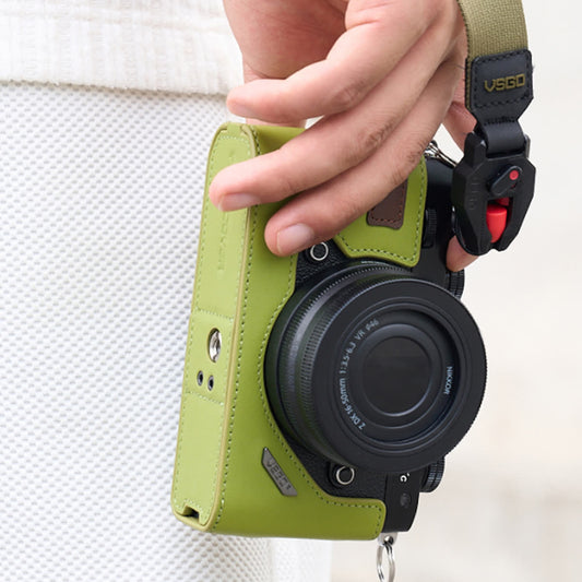 Black Snipe Genuine Leather Camera Case