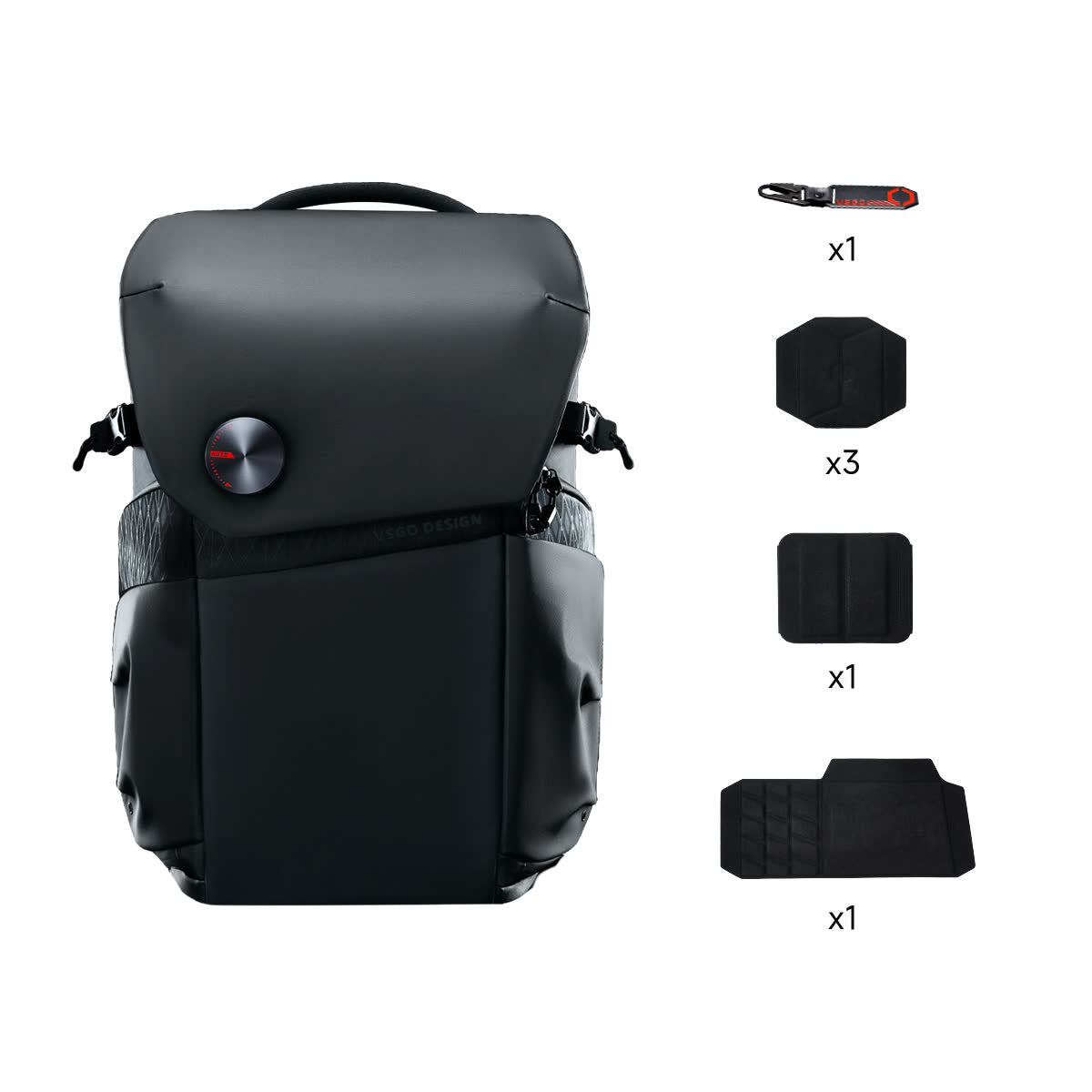 Black Snipe Camera Backpack 20L