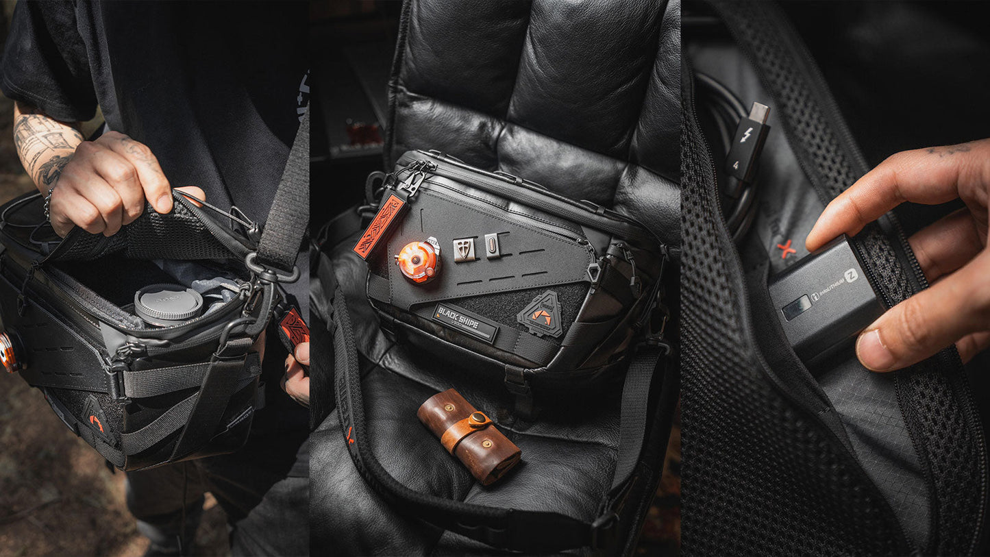 Light as Air, Ready to Go: Black Snipe Series Pro 7L Sling Bag