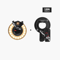 BLACK SNIPE MAGNETIC EDC SELFIE LIGHT IPX4