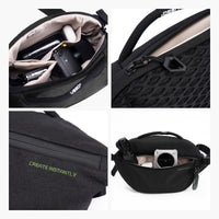 Black Snipe Casual Shuttle Camera Chest Bag 4L