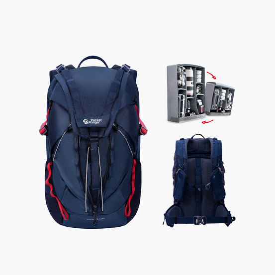 Pocket Ranger 2-in-1 Outdoor Camera Bag 25L/35L