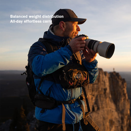 Pocket Ranger Elite 2-in-1 Outdoor Camera Backpack 25L/35L