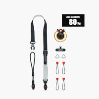 Black Snipe 2-in-1 Camera Strap & Wrist Strap