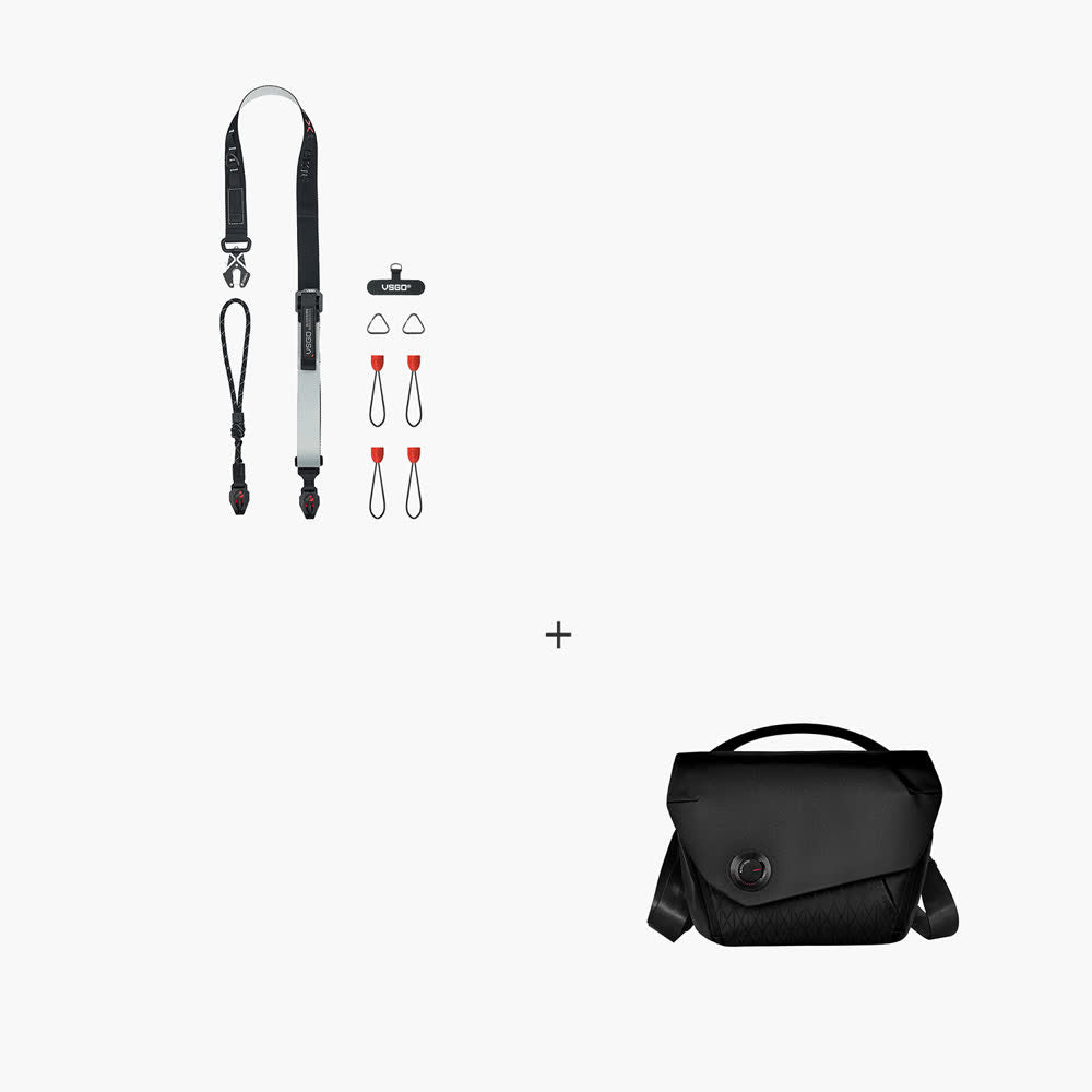 Black Snipe URBAN Creative Camera Strap