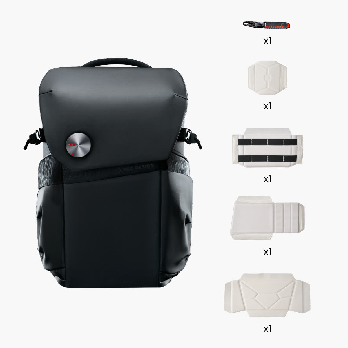 VSGO Black Snipe 16L Camera Backpack – Cool Waterproof Bag
