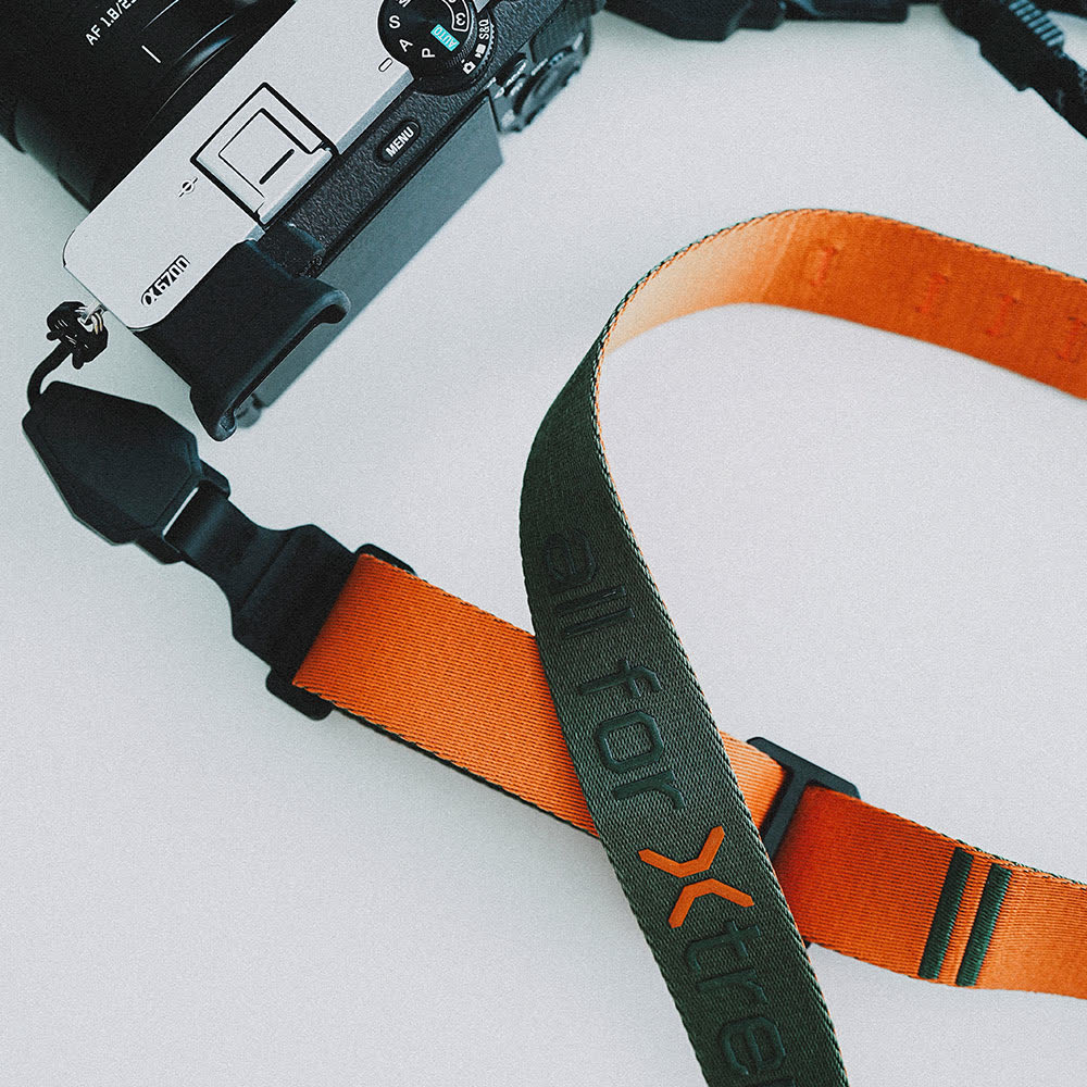 Black Snipe 2-in-1 Camera Strap & Wrist Strap