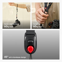 Black Snipe Urban Elite Camera Strap & Wrist Strap