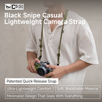 Black Snipe Casual Camera Strap