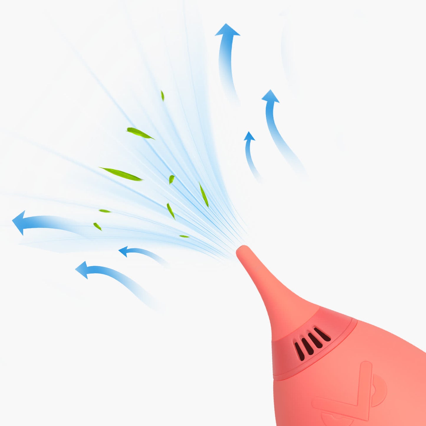 Tumbler Camera Air Blower with Filtered One-Way Intake