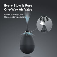 Tumbler Camera Air Blower with Filtered One-Way Intake