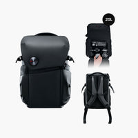 Black Snipe Pro Camera Backpack 25L