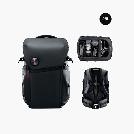 Black Snipe Pro Camera Backpack 25L