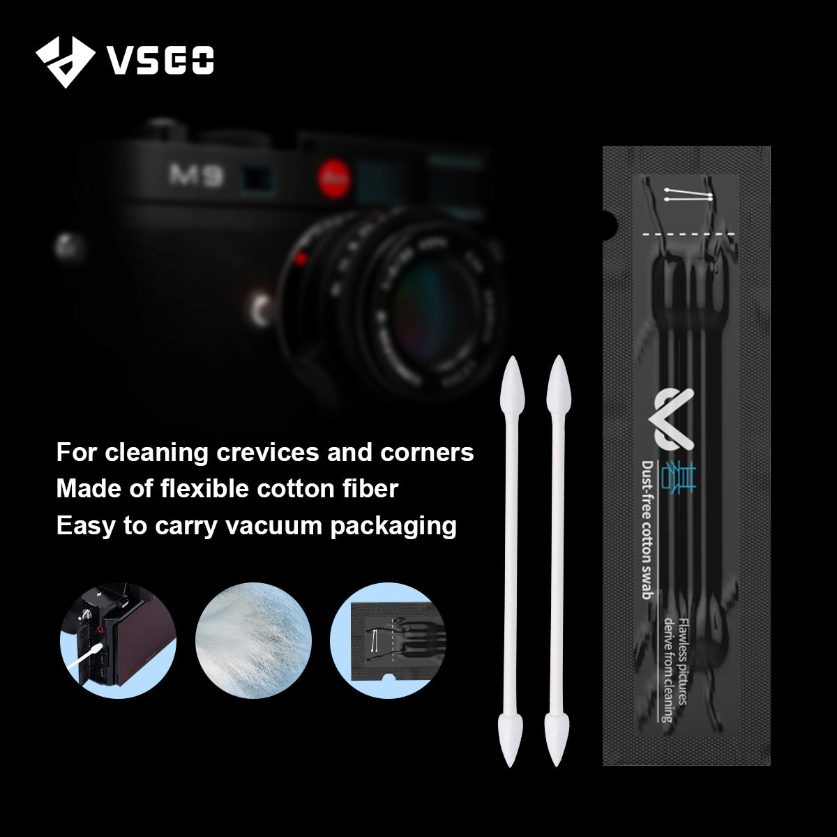 Camera Lens Cleaner Kit V-C01E