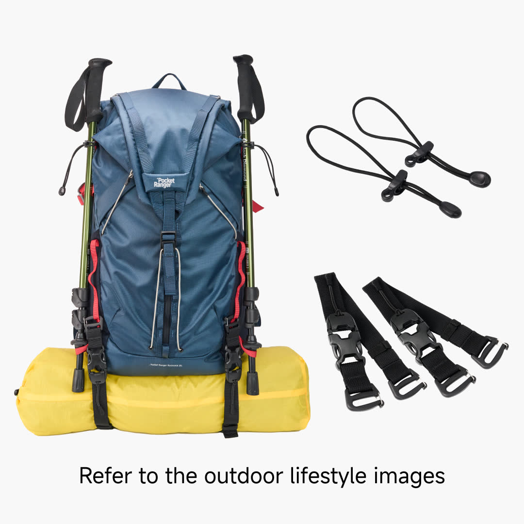 backpack for hiking slides VSGO Pocket Ranger – Travel & Hiking Camera Bag That Feels Invisible Beige(Appears moss green in indirect light) / 35L (Includes a Free Camera insert)