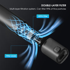 2-in-1 Cordless Vacuum Cleaner & Electric Air Duster