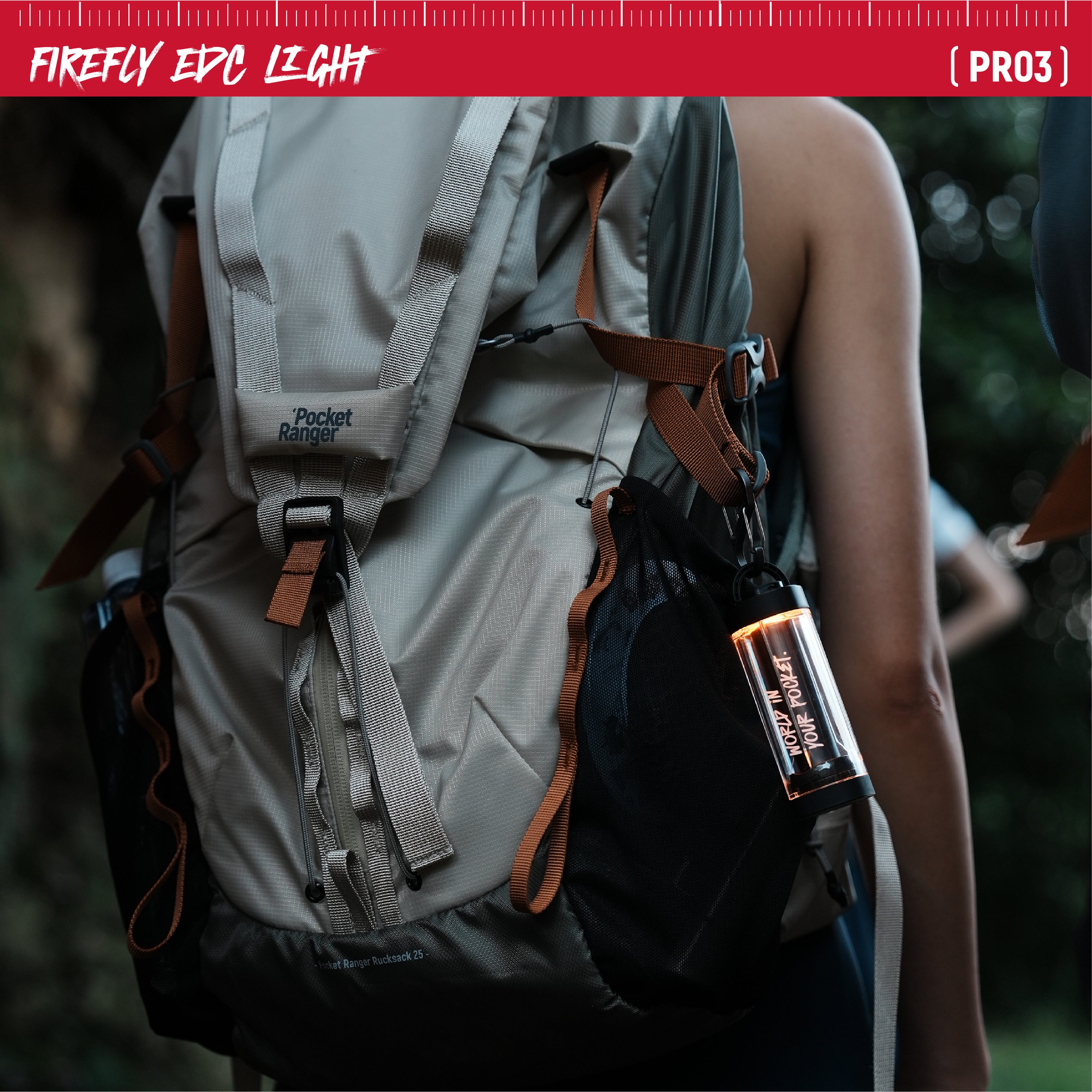 Pocket Ranger Firefly EDC Portable Light