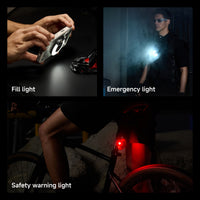 BLACK SNIPE MAGNETIC EDC SELFIE LIGHT IPX4