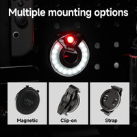 BLACK SNIPE MAGNETIC EDC SELFIE LIGHT IPX4