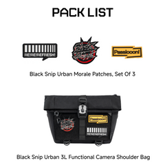 Black Snipe Urban 3L Camera Shoulder Bag