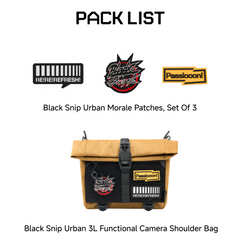 Black Snipe Urban 3L Camera Shoulder Bag