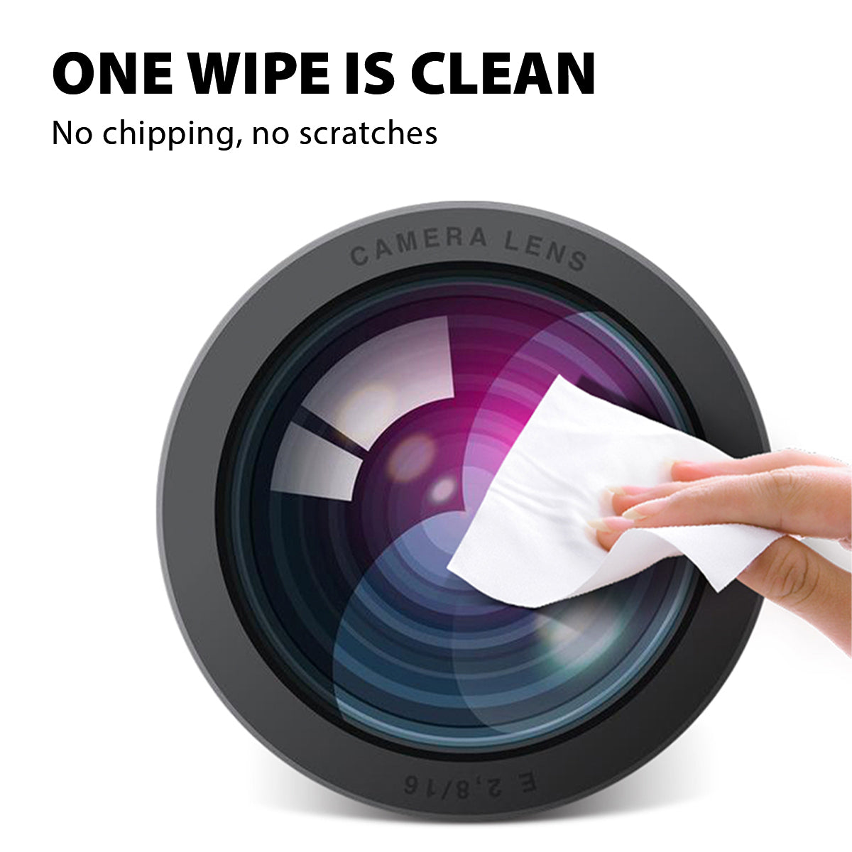 20pcs Microfiber Cleaning Cloth for Glasses, Electronics and Camera Lens V-CL01E