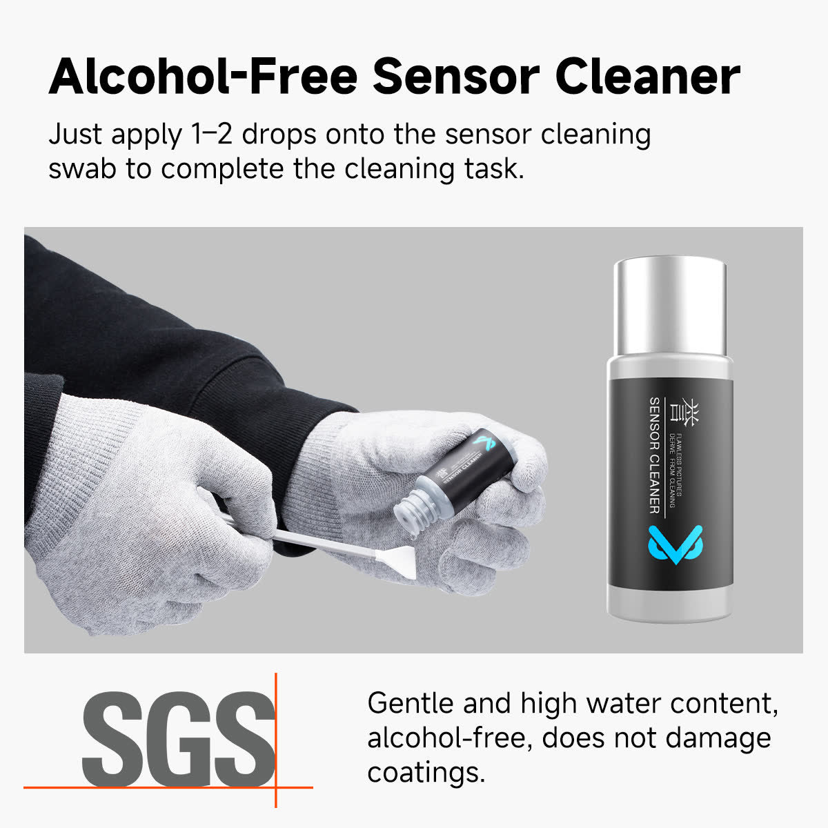 VSGO Micro 4/3 Sensor Cleaning Swabs and Sensor Cleaner Kit VS-S01E