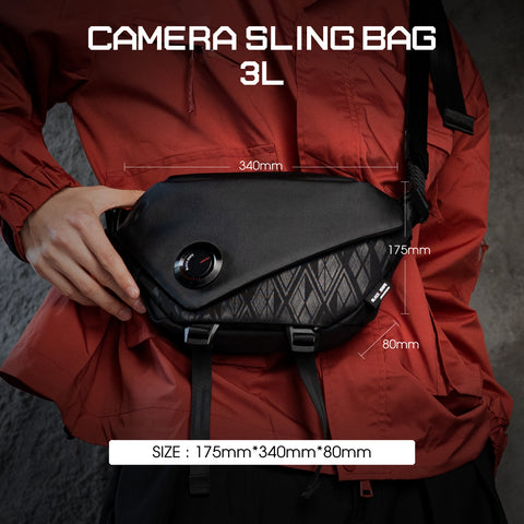 Black Snipe 3L/4L Camera Daily Shoulder Bag