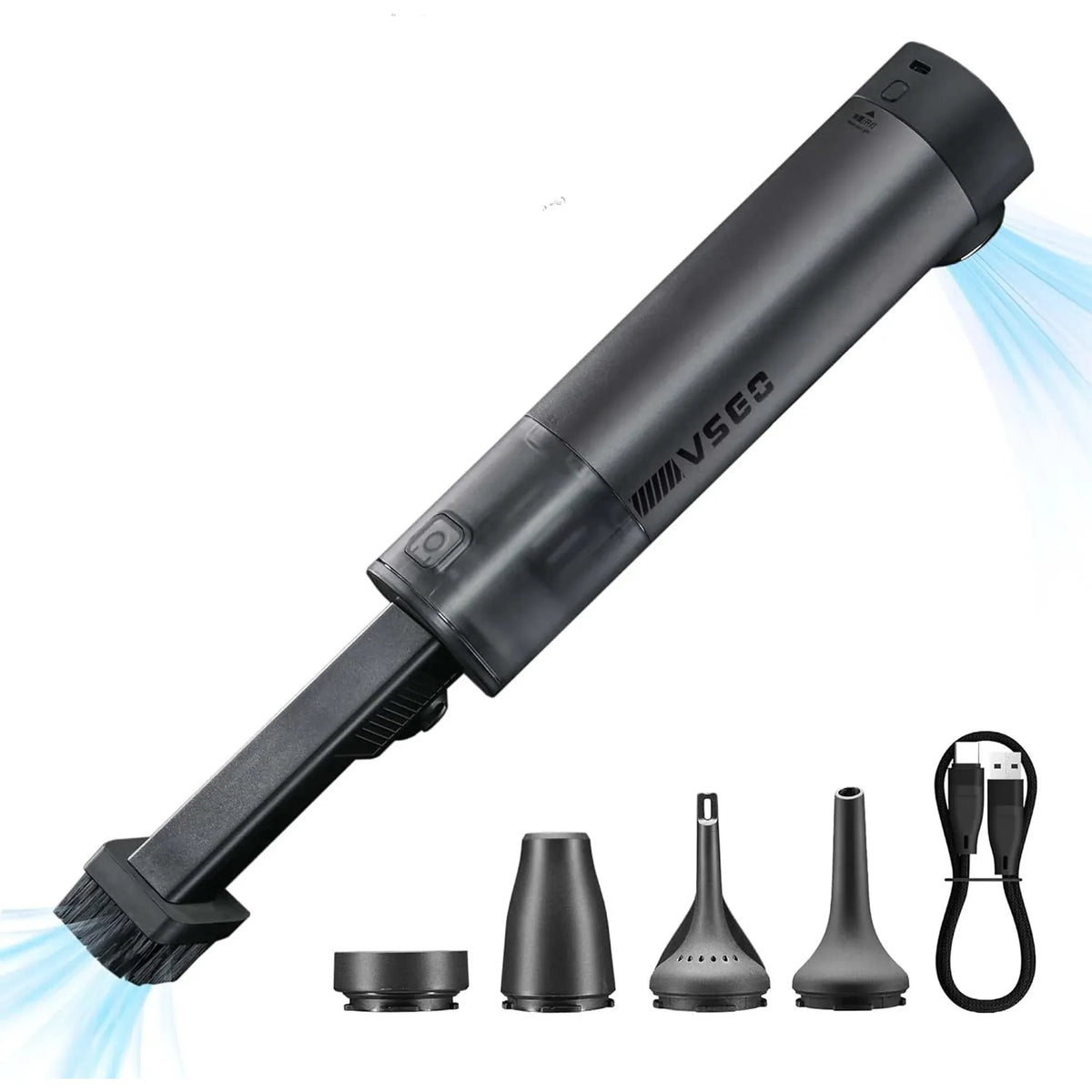2-in-1 Cordless Vacuum Cleaner & Electric Air Duster