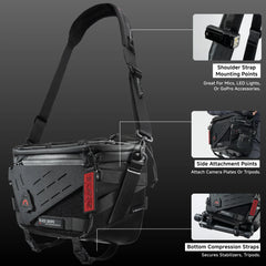 Black Snipe Pro 7L Camera Sling Bag