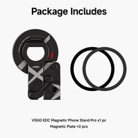 Black Snipe Dual-Sided Magnetic Phone Stand Pro